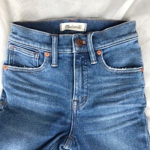 Madewell high rise skinny jeans size 23